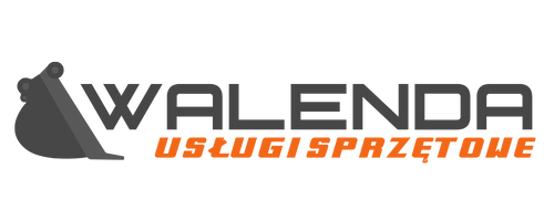 Logo firmy Walenda Usługi Sprzętowe, oferującej usługi ziemne i wynajem maszyn w Suwałkach i okolicach.